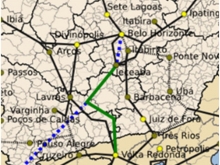 A&ccedil;o railroad - MG